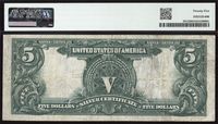 1899 $5 Chief Silver Certificate Reverse Image