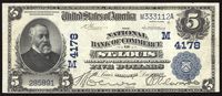 1902 $5 Date Back National - St. Louis, MO (Charter 4178) Obverse Image