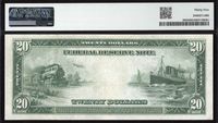 1914 $20 FRN Reverse Image