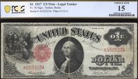 1917 $1 Legal Tender Obverse Image