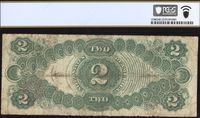 1917 $2 Legal Tender Reverse Image