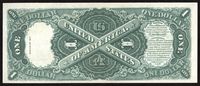 1917 Sawhorse $1 Legal Tender Reverse Image