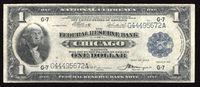 1918 $1 Spread Eagle FRBN Obverse Image