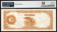 1922 $100 Gold Certificate Reverse Image