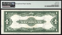 1923 Horse Blanket $1 Silver Certificate Reverse Image