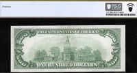 1928 $100 Gold Certificate Reverse Image