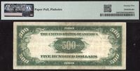 1928 $500 Gold Certificate Reverse Image