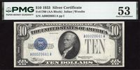 1933 $10 Silver Certificate Obverse Image