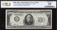 19334A $500 Federal Reserve Note Obverse Image