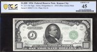 1934 $1000 Federal Reserve Note Obverse Image