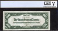 1934 $1000 Federal Reserve Note Reverse Image