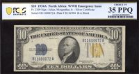 1934A $10 North Africa Emergency Issue Obverse Image