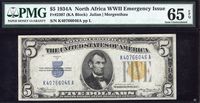 1934A $5 North Africa Emergency Issue Obverse Image