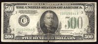 1934A $500 Obverse Image