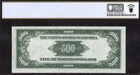 1934A $500 FRN Reverse Image