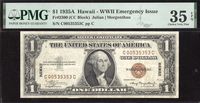 1935A $1 Hawaii Silver Certificate Obverse Image