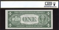 1935A $1 S Experimental Silver Certificate Reverse Image