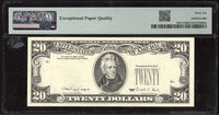 1990 $20 Overprint on Back Error Reverse Image