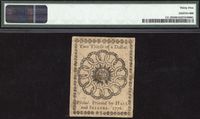 February 17, 1776 $2/3 Colonial Continental Currency Reverse Image